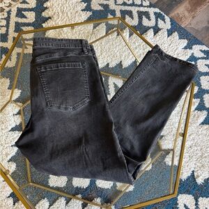 Lazer Stylish Black Denim stretch Jeans Size 38x32